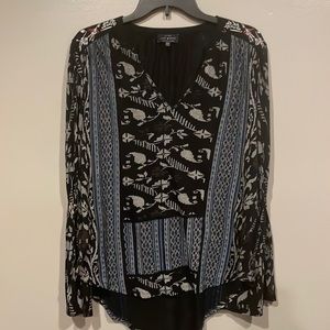 Lucky Brand boho blouse